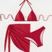 Women’s Clothing Small Floral Lace Three Piece Sexy Bikini Split Swimsuit Swimsuit Women_ecoleips.com