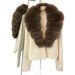 Korean-Style Premium Fox Fur Collar Cardigan – Soft Cropped Knit Sweater For Women | Elegant Short Coat For Autumn & Spring (Multiple Colors)_ecoleips.com