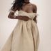 Women's Clothing Backless Skirt Sexy V Neck Fashion Solid Color Sleeveless Suspender Dress_ecoleips.com