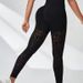 Seamless Peach Hip High Waist Yoga Pants Hollow Striped Sports Tight Trousers Sweat-absorbent Breathable Sports Leggings For Women_ecoleips.com