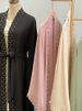 Latest Muslim Abayas For Women Islamic Fashion Pearls Kimono Robe Modest Dress Long Elegant Cardigans Clothing Front Open Abaya_ecoleips.com