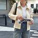 DiYun European And American High-End Minimalist Long-Sleeve Leather Jacket Women's Clothing 2025_ecoleips.com