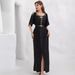 Order Ba609 Off-Shoulder Hand-Sewn Gathering, Holiday Gown, Slimming, And Flawless Evening Gown_ecoleips.com