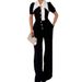 Women's Clothing Personality Line Stitching Sleeveless Sports Fitness Jumpsuit_ecoleips.com