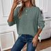 Cross-Border Autumn Winter Solid Color Knitted New 2026 European And American Hot Style Simple Fashion Casual Pullover_ecoleips.com