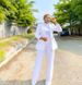 Women’s Clothing Special offer white trousers long sleeves fashionable goddess style casual professional temperament suit set_ecoleips.com