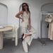 Women's Clothing Solid Color Sleeveless Slim Vest Temperament Commuter Pants Suit_ecoleips.com
