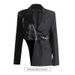 2025s 2025 New Motorcycle Style Handsome Irregular Small Design Sense Shrinking Waist To Show Thinning Versatile Suit Coat For_ecoleips.com