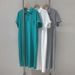 Korean POLO Collared plus Size Cotton Dress for Women Summer Casual Loose Slimming Short Sleeved over the Knee T Shirt Dress_ecoleips.com