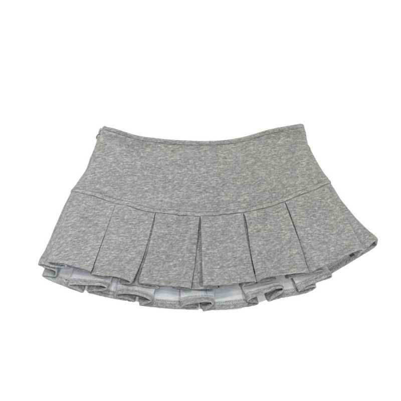 K Ballet Pure Desire Wind Spicy Girl Low Waist Hundred Fold Women Anti Light Skirt Pants A-line Half Body Skirt_ecoleips.com