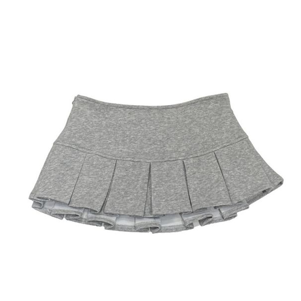K Ballet Pure Desire Wind Spicy Girl Low Waist Hundred Fold Women Anti Light Skirt Pants A-line Half Body Skirt_ecoleips.com