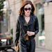 Aria Basics Brown Sheepskin Leather For Women, New 2025 Spring, Autumn, Winter European And American Style Short Motorcycle Jacket_ecoleips.com