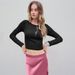 Voya Women's Sexy T-shirt With Spring And Summer Backless Design, Short Fit, Slim Fit Bottom Top For Women_ecoleips.com