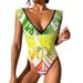 Sexy Vacation Polynesian Jumpsuit New Charming V-Neck Swimsuit Summer Women'S Beach Swimsuit Custom Ethnic Print Jumpsuit_ecoleips.com