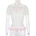 AD505 Quality Model 2025 Autumn Girl's Style Fresh And Sweet Polyester Pullover U-Neck Slim-Fit Women's T-Shirt_ecoleips.com
