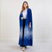 Middle Eastern Foreign Trade Long Coat, Pleated Women's Loose-fitting Cross-border Cardigan, Plus-size Dubai Turkish_ecoleips.com