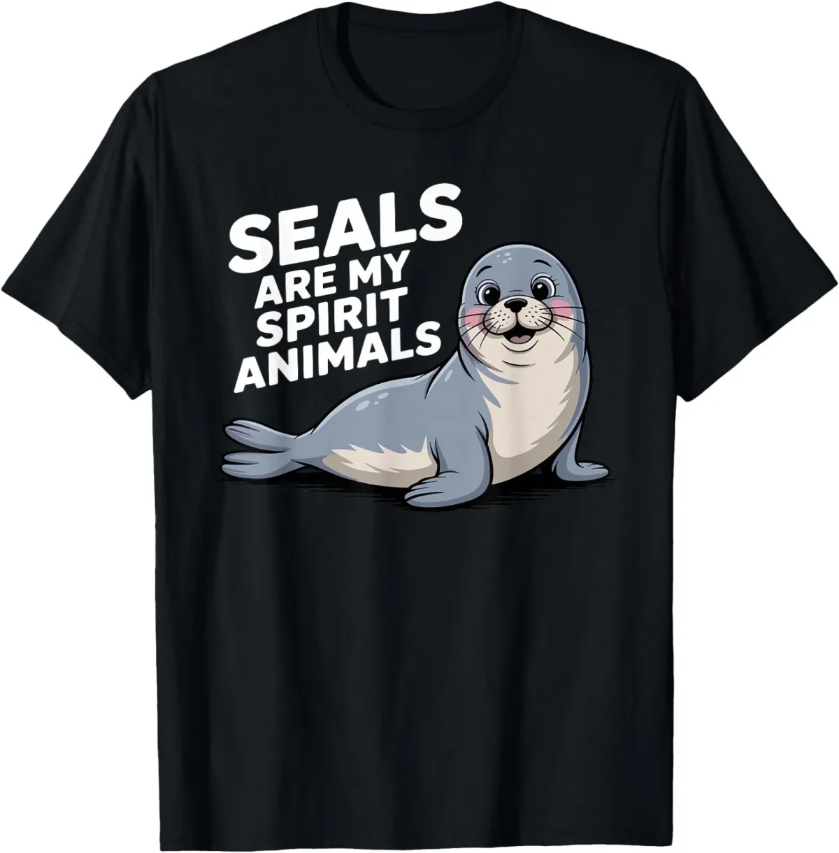 Women's T-Shirts Cute Costume For Men Ocean Animal Seal Lover T-Shirt_ecoleips.com