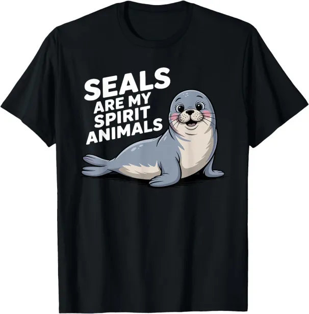 Women's T-Shirts Cute Costume For Men Ocean Animal Seal Lover T-Shirt_ecoleips.com