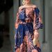 Women's Clothing Two piece Summer New Casual Printed Off shoulder Wide leg Pants Set_ecoleips.com