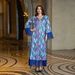 Women's Clothing Women's Printed Casual Jalabiya Middle East Arabian Dubai Muslim Robe Clothing Modest Abaya Dress_ecoleips.com