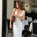Women's Summer French Light Luxury High-end Temperament Fashion Sleeveless Slim-fit Long Dress_ecoleips.com