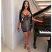 Women's Clothing Sexy Rhinestone Sling Dress Night Shop Clothes_ecoleips.com