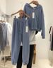 Women’s Clothing Autumn And Winter New Hooded Plus Velvet Casual Sports Suit Women's Loose Sweater Two Piece Suit_ecoleips.com