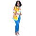 Women's Clothing Long-sleeved Printed Small Suit Small Jacket_ecoleips.com