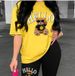 Women's Clothing T Shirt Suit Casual Bear Letter Short Sleeve Letter Printing Sets_ecoleips.com