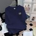 Women's Oversized Heavyweight Cotton Short Sleeve T-Shirt – Soft Relaxed Fit With Smiley Grid Print In 11 Colors_ecoleips.com