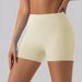 Women's Clothing New Style Hip Lifting High Waist Yoga Shorts Women's Running Tight Sports Shorts Nude Wear Training Abdomen Fitness Pants_ecoleips.com