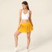 Women’s Clothing elastic waistband super short pleated skirt _ecoleips.com