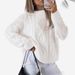 Oversized Cable Knit Sweater – Soft & Cozy Winter Pullover With Relaxed Fit For Women (Apricot/Light Blue/Light Gray/Pinkish/Black/White, XS-XXL)_ecoleips.com