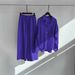 Women's Clothing Spring And Autumn Shirt Set Large Size Women High Waist Loose Wide Leg Pants Temperament Two Piece Set_ecoleips.com