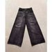 European American Cross-border Slim-fit Vintage Black And Gray Straight-leg Jeans, High Men's Street Fashion Pants_ecoleips.com