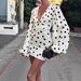 In-stock Summer 2026 European And American Women's Clothing, Resort Style French Polka Dot Bell-sleeve Bodycon Dress,_ecoleips.com