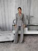 Fashion Plaid Blazer Women's Spring/Autumn New Arrival_ecoleips.com