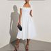 Women's Clothing Short Sleeve Dress Formal Dress Digital Printing Square Collar Dress_ecoleips.com