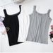 Summer Sleeveless Women Tank Top With Lace Top Red Inside Wear Lace Camisoles Loose Underwear Womens Clothing Vest_ecoleips.com