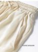 Vertical Naked Feeling 93% Natural Mulberry Silk Elastic Double Qiao Satin Elastic Waist Women's Fashionable Wide Leg Pants_ecoleips.com