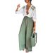 Printed Long Sleeved Shirt And Trousers Suit INS Casual Loose_ecoleips.com