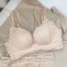 girl 4cm Thickened Small Chest Bun Cup Girl Underwear Comfortable Wireless Push-Up Adjustable Lace Back Bra_ecoleips.com