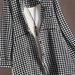 Korean Style Loose Oversized Shirt Women's Spring And Autumn Plaid Shirt Versatile Fashion Mid-Length Long Sleeve Top_ecoleips.com
