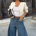 DiYun European And American Casual Vacation Solid Color Long-Sleeve Vest Jacket Women's Clothing 2025_ecoleips.com