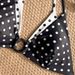 Retro Polka Dot Bikini Set – Adjustable Triangle Top & High-Cut Bottom – Women’s Sexy Swimwear_ecoleips.com