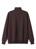 Custom LOGO Men's Fall Winter Basic Zipped Up Sweatshirts Men Stand Collar Winter Fleece Tennis Golf Sports Knitted Coats_ecoleips.com