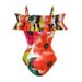 Women's Clothing Sexy One-piece Swimsuit Retro Swimsuit Chiffon Beach Dress Suit_ecoleips.com