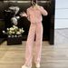 Women's Casual Sportswear Set Slimming Hooded Sweatshirt High-End Stylish Trendy Two Piece Set for Spring Autumn_ecoleips.com