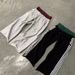 Women's Clothing Splicing Double Waist Sweatpants Casual Pants Retro Style Design Sports Pants_ecoleips.com