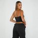 High-End Sexy Strapless Crop Top for Women European American Style Pure Slim Fit Short Vest Design Hot Women's Clothing_ecoleips.com